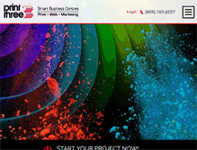 Tablet Screenshot of print3oshawa.com